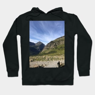 Mountains and Wispy Clouds Hoodie